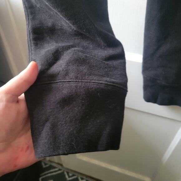 XL Champion black jogger sweatpants, thick knit with pockets - Picture 4 of 5
